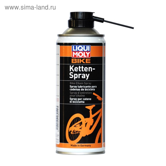 Универсальная цепная смазка для велосипеда LiquiMoly Bike Kettenspray, 0,4 л(6055) - Фото 1