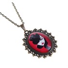 Кулон из стекла с рисунком в рамке «Птица», 50см - Фото 1