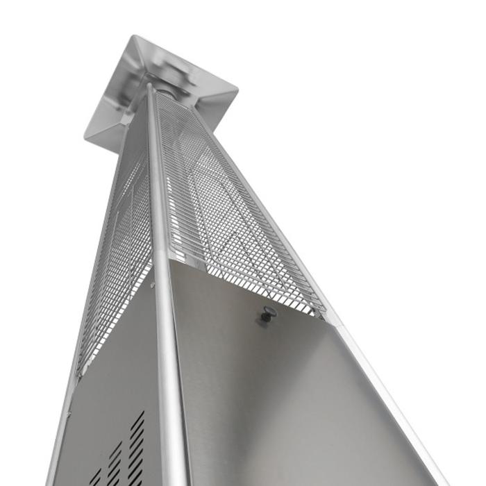 Обогреватель газовый, уличный, 81 × 45 × 219 см, тёмно-серый, Aesto A-06 - фото 1884853735
