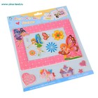 наклейка пластик рамка д/фото (9*13 см) кошечка ассорти  18,5*23 см - Фото 2