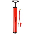 Насос для мячей ONLYTOP, 28 см, 2 насадки + шнур, цвет МИКС - Фото 11