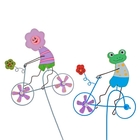 Ветерок "Звери и цветы", на велосипеде, цвета МИКС - Фото 5