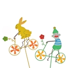 Ветерок "Звери и цветы", на велосипеде, цвета МИКС - Фото 7