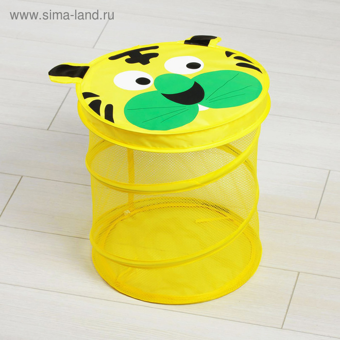 Корзина для игрушек сетка «Тигрик» - Фото 1