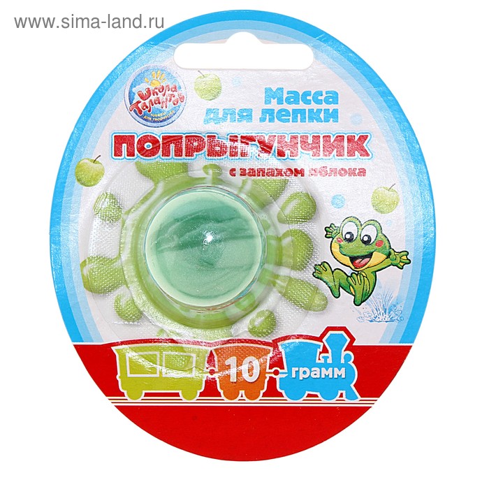 Жвачка для рук 10 гр., цвет зеленая классика - Фото 1