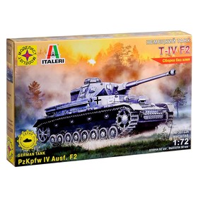 Сборная модель «Немеций танк Т-IV F2» (1:72)