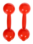 Гантели пластмассовые 0.45 кг, 2 шт. - Фото 3