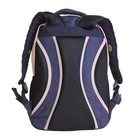 Рюкзак молодежный c эргономичной спинкой HEAD 46 х 31,5 х 16 см, розовый/синий - Фото 4