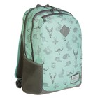 Рюкзак молодежный c эргономичной спинкой HEAD 46 х 31,5 х 16 см, светло-зелёный/серый - Фото 2