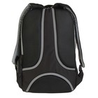 Рюкзак молодежный c эргономичной спинкой HEAD 46 х 31,5 х 16 см, серый/чёрный - Фото 4