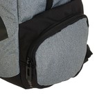 Рюкзак молодежный c эргономичной спинкой HEAD 46 х 31,5 х 16 см, серый/чёрный - Фото 6