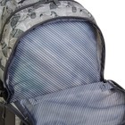 Рюкзак молодежный c эргономичной спинкой HEAD 45 х 31 х 19 см, серый - Фото 9