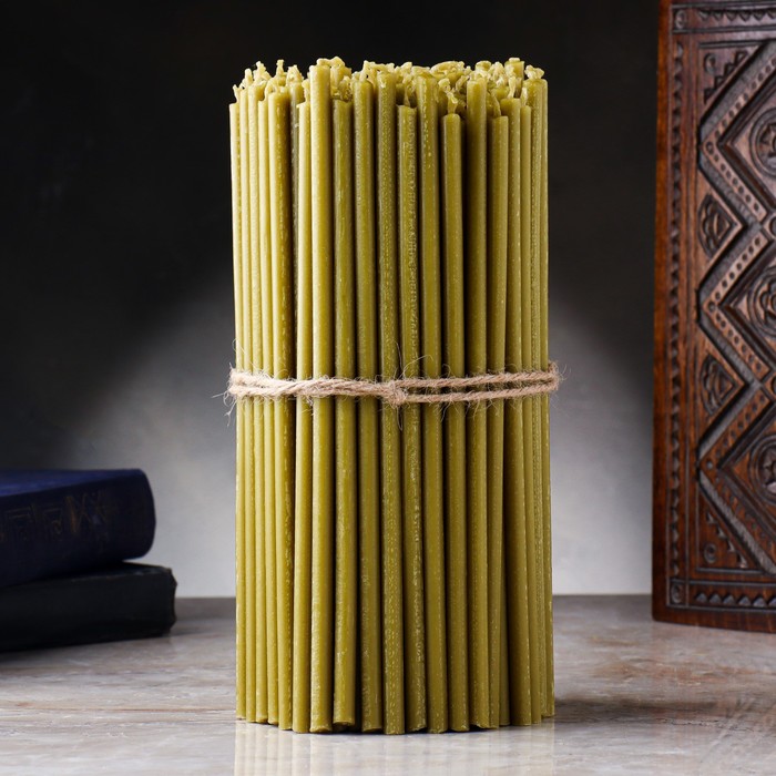 Свечи церковные №60, упаковка 1 кг, парафин и воск