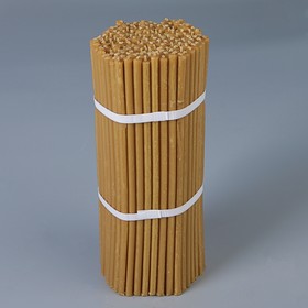 Свечи медовые №40, упаковка 2 кг, парафин и медовое масло  (артикул 3567442)  большой выбор товаров оптом и в розницу по низким ценам с доставкой