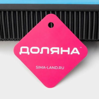 Щётка для пола резиновая Доляна, телескопическая ручка 70-120 см, цвет МИКС