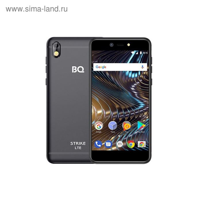 Смартфон BQ S-5209L Strike LTE черный - Фото 1