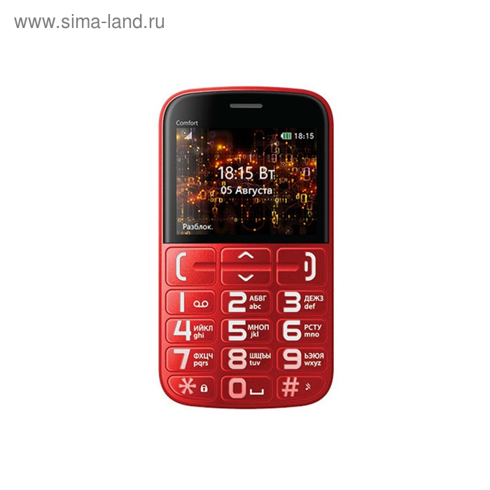 Сотовый телефон BQ 2441 Comfort, 2.4", 2 sim, 32Мб, microSD, 1450 мАч - Фото 1