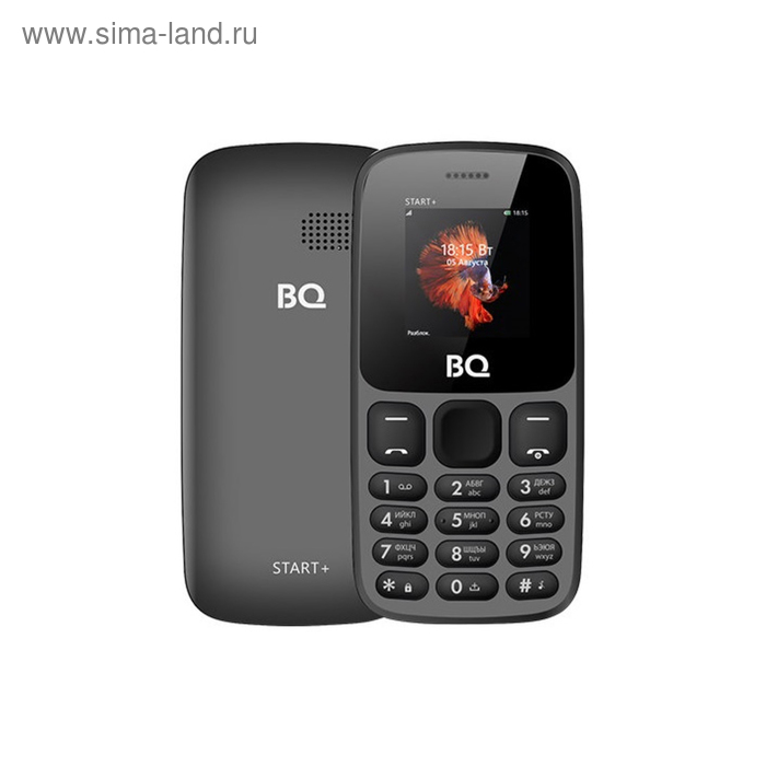 Сотовый телефон BQ M-1414 Start+ серый - Фото 1