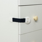 Блокиратор для дверей и ящиков, универсальный, тканевый, 22 см, цвет синий, Крошка Я - Фото 6