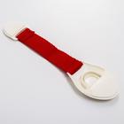 Блокиратор для дверей и ящиков, универсальный, тканевый, 22 см, цвет красный, Крошка Я - Фото 4