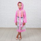 Дождевик детский «Гуляем под дождём», розовый, M, виды МИКС - Фото 2