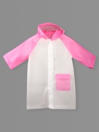 Дождевик детский «Гуляем под дождём», рост 110-122 см, ЭВА 125 г, розовый - Фото 2