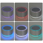 Портативная колонка Luazon LAB-05, 3 Вт, 520 мАч, Bluetooth, USB, microSD, microUSB, серебристый - фото 51716715