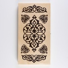 Настольная игра нарды с шашками TAKE IT EASY «Узор», деревянные большие, 40×40 см - Фото 2