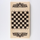 Настольная игра нарды с шашками TAKE IT EASY «Узор», деревянные большие, 40×40 см - Фото 4