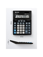 Калькулятор настольный Eleven Business Line CDB1201-BK, 12 разрядов, двойное питание, 155 х 205 х 35мм, черный 3665868 - фото 16372278