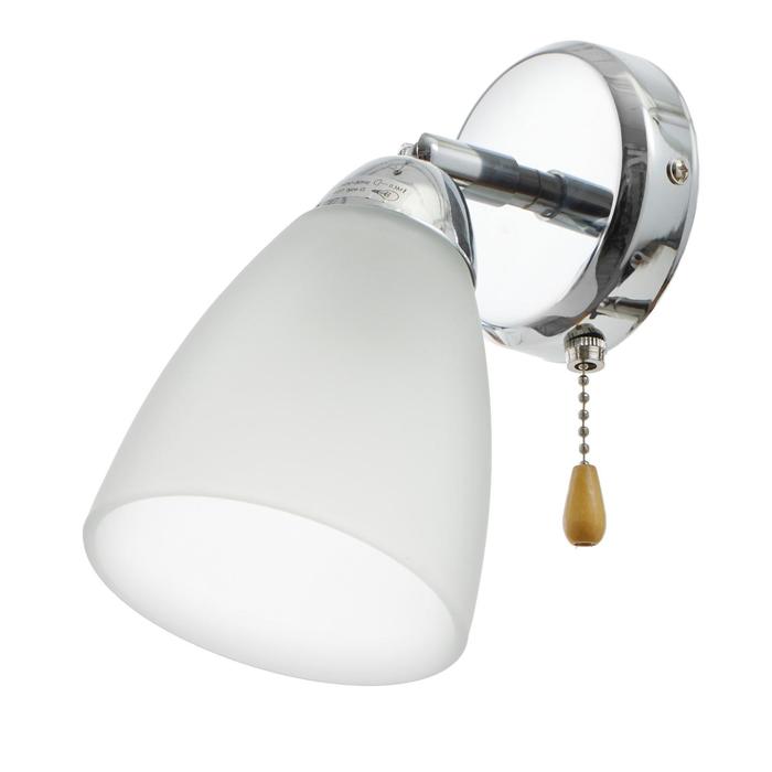 Бра «Ланис», 1×60 Вт E27, хром, 15×20×20 см - Фото 1