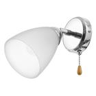 Бра «Ланис», 1×60 Вт E27, хром, 15×20×20 см - Фото 4