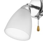 Бра «Ланис», 1×60 Вт E27, хром, 15×20×20 см - Фото 5