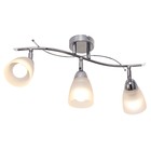 Люстра "Ланис" 3x40Вт E27 хром 50х10х25см. - фото 20828463