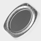 Поднос сервировочный для выпечки Доляна, алюминиевый, 35,5×24,5 см - Фото 2