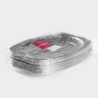 Поднос сервировочный для выпечки Доляна, алюминиевый, 35,5×24,5 см - Фото 4