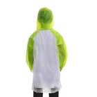 Дождевик детский «Гуляем под дождём», зелёный, XL - Фото 2