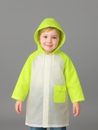 Дождевик детский «Гуляем под дождём», размер L, ЭВА 85 г, зелёный - Фото 2