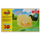 Конструктор деревянный 3D "Домик в деревне" - Фото 1
