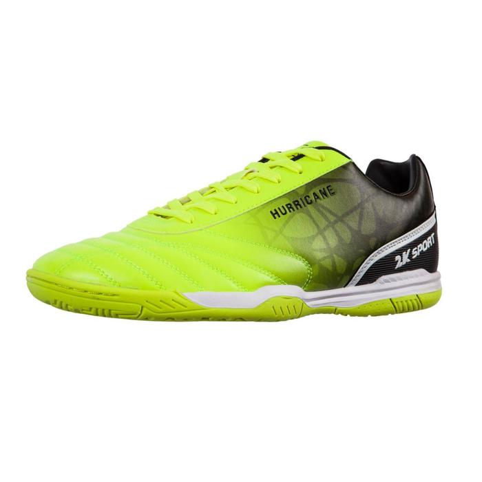 Футзальные бутсы 2K Sport Hurricane IC, lime/black, размер 45,5 - Фото 1