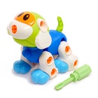 Конструктор винтовой «Собачка», 43 детали, с отвёрткой - Фото 6