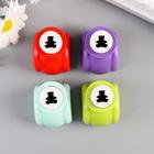 Дырокол фигурный «Медвежонок», d=1 см, 3×2.5×3 см, МИКС - Фото 3