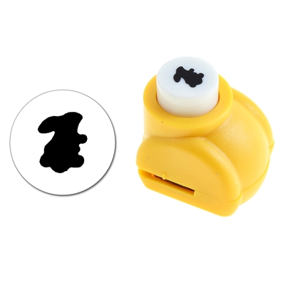 Дырокол фигурный "Зайчик" d=1 см 3х2,5х3 см