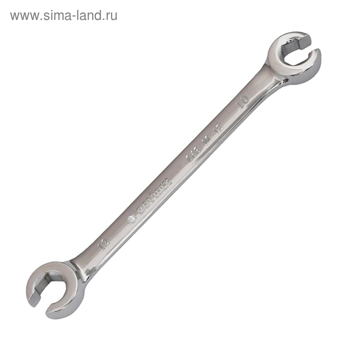Ключ разрезной Bovidix 681012, 10 х 12 мм, 150 мм, полированная поверхность, Cr-V - Фото 1