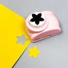 Дырокол фигурный "Цветочек" d=2,5 см 5х5х4 см МИКС - Фото 6