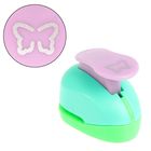 Дырокол фигурный 3D эффект "Бабочка" d=1,5 см 6х4 см МИКС - Фото 1