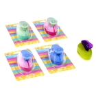 Дырокол фигурный 3D эффект "Цветок" d=1,5 см 6х4 см МИКС - Фото 2