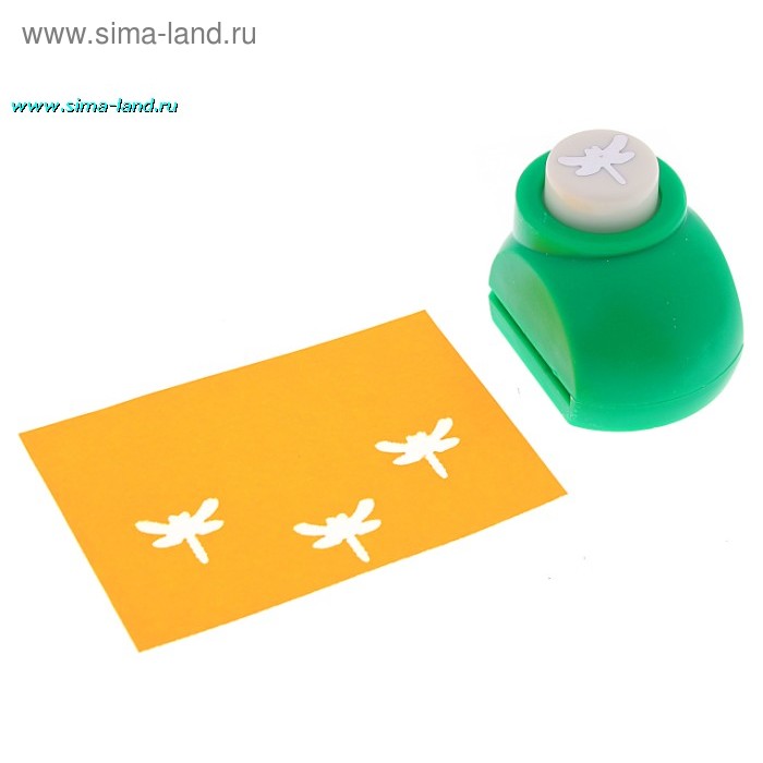 фигурный дырокол стрекоза 4*3,5*4 см - Фото 1