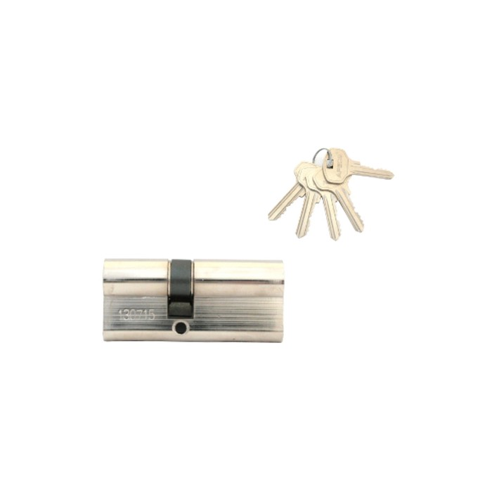 Цилиндровый механизм Apecs SC-70(30/40)-Z-Ni, английский ключ, никель