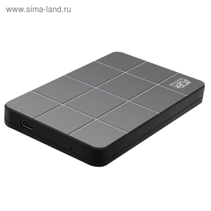Внешний корпус для HDD AgeStar 3UB2P1C SATA пластик черный 2.5" - Фото 1